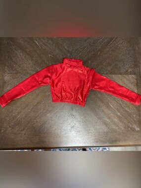 Kids Red Dance Crop Top - Brand: